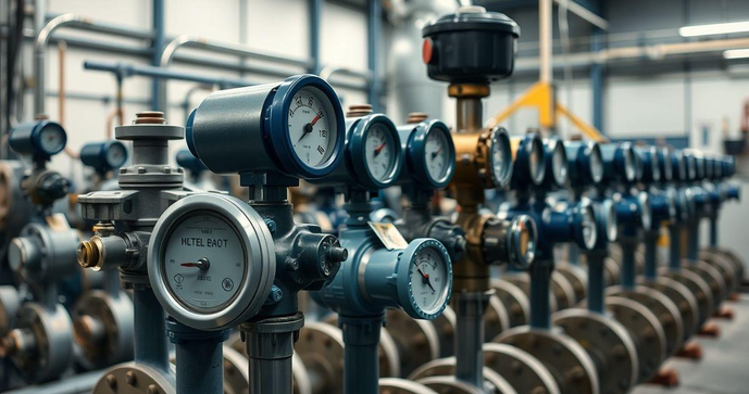 Como escolher hidrômetros industriais para sua aplicação